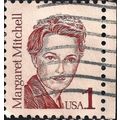 USA, PEOPLE, Margaret Mitchell, red 1986, 1c, #3