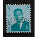 BELGIUM 1993 16F TURQUOISE BLUE KING ALBERT II ...