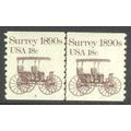 1907 18c Surrey Fine MNH Dry Gum CNP Left 5 V0463