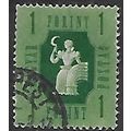 Mi 954: 1 Ft. green Delinitive Stamp: 'Agricult...
