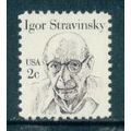 1845 2c Igor Stravinsky Fine MNH Dry Gum MA0805