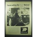 1960 Super National Petrol Ad - There's Nothing...