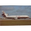 Jet 24 Air Panama Civil Aircraft Postcard (A20450)