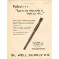 OIL WELL SUPPLY COMPANY 1930 pulled see what ma...