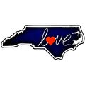 North Carolina Love Artwood Fridge Magnet