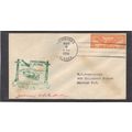 1st Flight C19 6c Winged Globe Signed (Cachet-T...