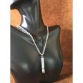 Necklace Pillar Pendant I Love You Forever & Al...