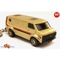 RARE KEY CHAIN GOLD CHEVY HIPPY VAN G10/20 CHEV...
