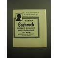 1958 Fabian Bachrach Photography Ad - The third generation of a famous family