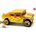 RARE LUXURY KEY CHAIN GOLD CIVILIAN HUMMER H1 C...