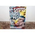 1993 jan dc #19 comics suprman the man of steel...