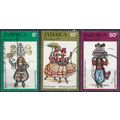 Christmas: 3 Values - Jamaica 1975 - F H - SG 4...