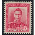 New Zealand King George VI 1½d 1941 MNH SG#608