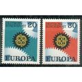 Germany 1967 - SG1438-39 - Europa "Cogwheels" (...