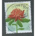 AUS 2014 60c (S/A) 'FLORAL EMBLEMS' (PERF 12.5)...