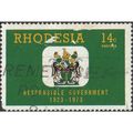 RHODESIA, Responsible Government 50 years, gree...