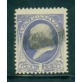 Used 206 1c Benjamin Franklin Barely Clears M00772
