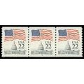 2115b 22c U.S. Flag Very Fine MNH PNC 2/3 G1000