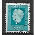NETHERLANDS 1969 35c BLUE QUEEN JULIANA SG 1070...