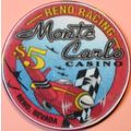 Monte Carlo. $5 Casino Chip. Reno, NV. Reno Rac...