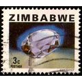Africa Zimbabwe 1980 Gemstone 3c Used Stamp Ame...
