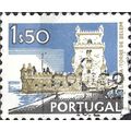 PORTUGAL, Belem Tower, Lisbon, blue 1972, 1.50Esc