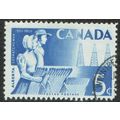 Canada 1955 50th Anniversary of Alberta 5c Ultr...