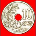 DUTCH LEGEND: BELGIUM★10 CENTIMES 1905 LEOPOLD ...