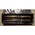 Metal Black Ballpoint Pens Gold Coloured in Bla...