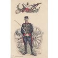 Canon Artillery Weapon French Soldier Old Franc...