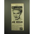 1958 Kapp Records Ad - 2 fine record albums The Fascination Girl Jane Morgan