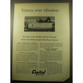 1959 Capital Airlines Ad - Victory over vibration