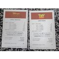 2001 DISNEY "MONOPOLY SPARE PARTS,MORTGAGE CARD...