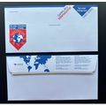Cabo Verde Entier Postal Taxa Paga Correio Azul...