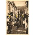 High Street, Clovelly, Devon, Rare Photogravure...