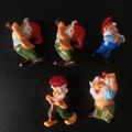 Kinder Ferrero Egg Suprise DWARFS GARDEN GNOMES...