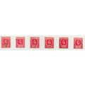 LEEWARD ISLANDS 1907 ONE PENNY KE7 SG38 USED x6...