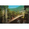 The Suspension Bridge Betws-y-Coed, Wales - Col...