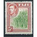 Fiji 1940 SG259 5d Yellow-Green & Scarlet Mount...