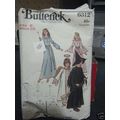 Butterick 6312 Child's Angel, Witch, Fairy & Pr...