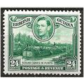 British Guiana 1938 SG312a 24c Blue-Green Wmk S...
