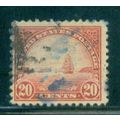 Used 567 20c Golden Gate Just Clears A16145