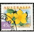 Australia 1999 Flowers 45c Used P&S Stamp Hibbe...