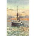 Naval HMS MAGNIFICENT Tuck Oilette Postcard (9079)