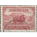 AUSTRALIA, MAMMAL, Merino sheep, John Macarthur, red 1934, 2d