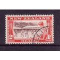 NEW ZEALAND 1948 SG 697 2d + 1d CHILDREN PLAYIN...