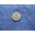 1949 BRITISH SIXPENCE COIN.