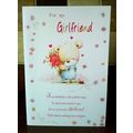 Girlfriend Birthday Card - Glitter Card - 003