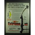 1994 Xi Extreme XS Bow Ad - 283 feet per second is just a moment in time