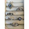 Knuckle Rings, Toe Rings Grab Bag of 6 #428 USA...